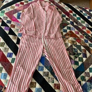 Striped Pajama Set